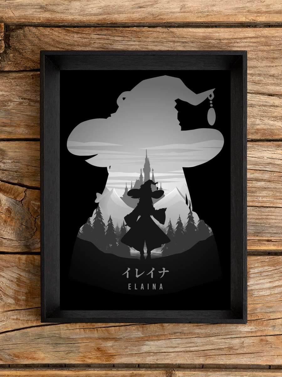 Elaina Wandering Witch Anime Poster Çerçevesiz Yüksek Kalite Anime Duvar Poster