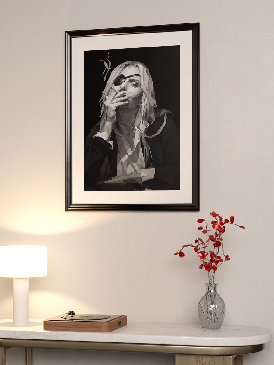 elle driver kill bill Poster, Çerçevesiz Tv Film Poster