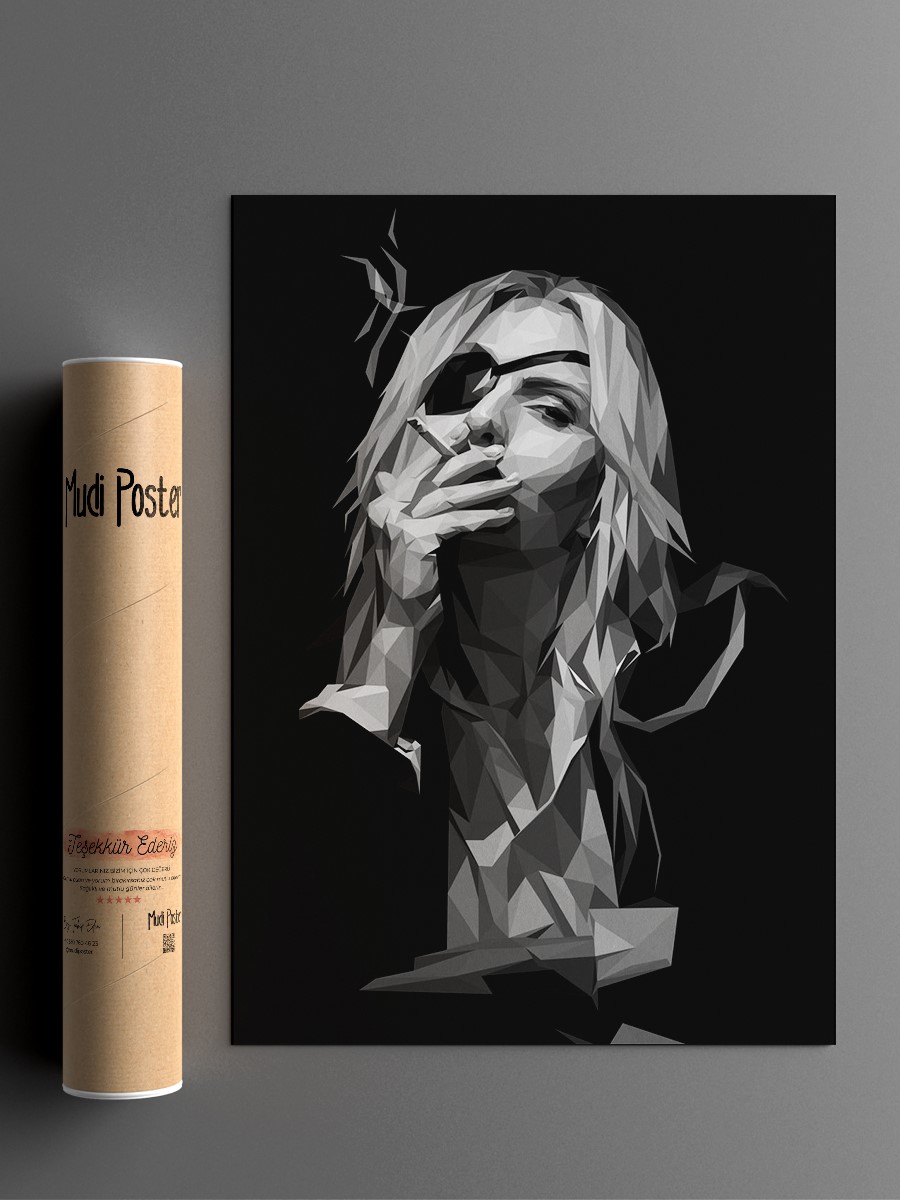 elle driver kill bill Poster, Çerçevesiz Tv Film Poster