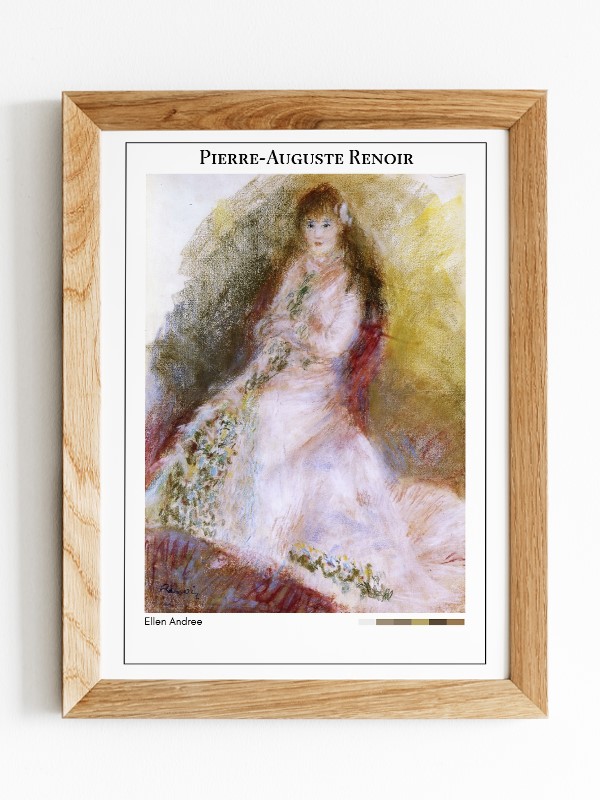 Pierre-Auguste Renoir Ellen Andree Poster