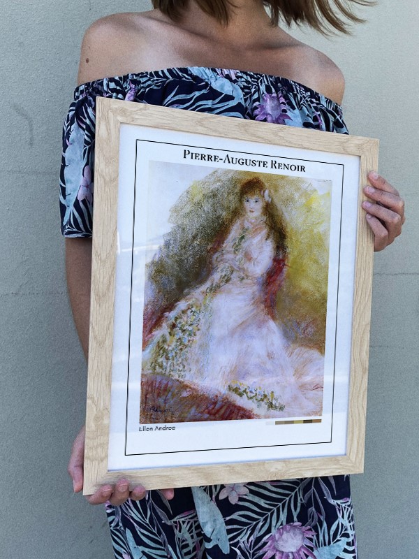 Pierre-Auguste Renoir Ellen Andree Poster