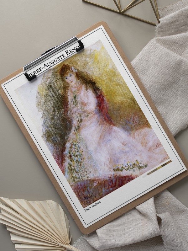 Pierre-Auguste Renoir Ellen Andree Poster