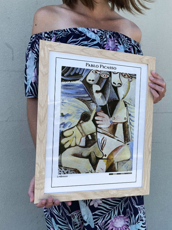 Pablo Picasso Embrace Poster