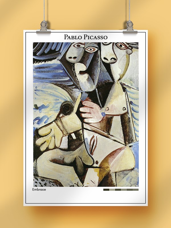 Pablo Picasso Embrace Poster