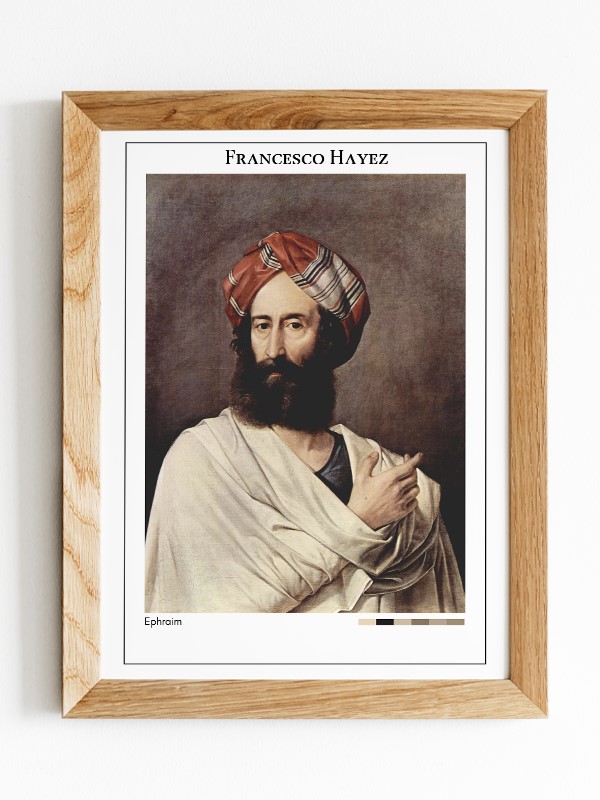 Francesco Hayez Ephraim Poster