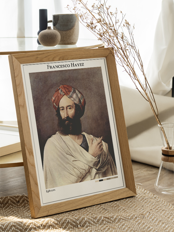 Francesco Hayez Ephraim Poster