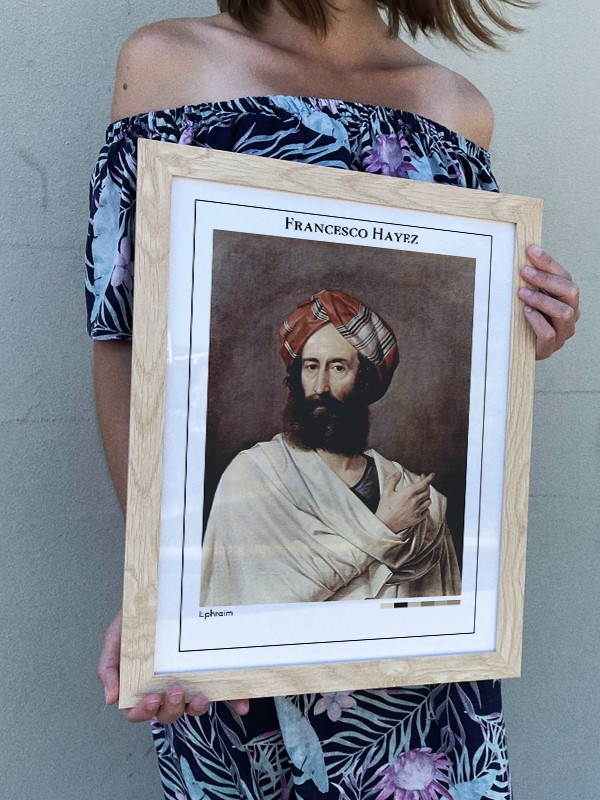 Francesco Hayez Ephraim Poster
