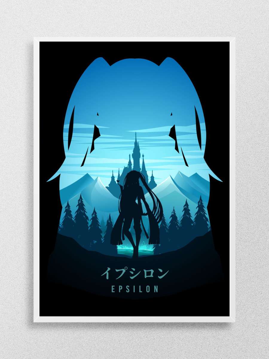 Epsilon Shadow Garden Anime Poster Çerçevesiz Yüksek Kalite Anime Duvar Poster