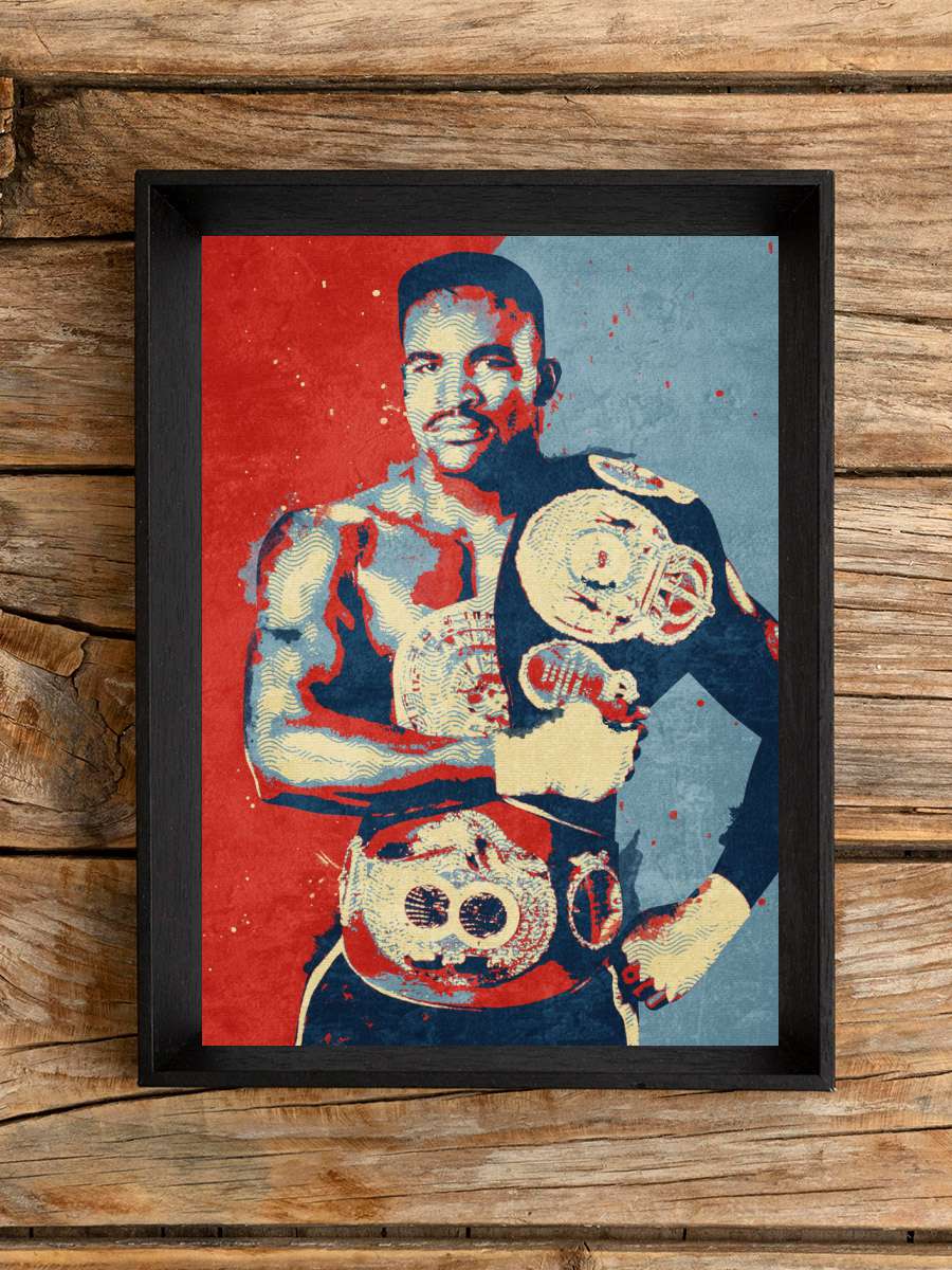 evander holyfield Futbol Poster Çerçevesiz Yüksek Kalite Futbolcu Duvar Poster