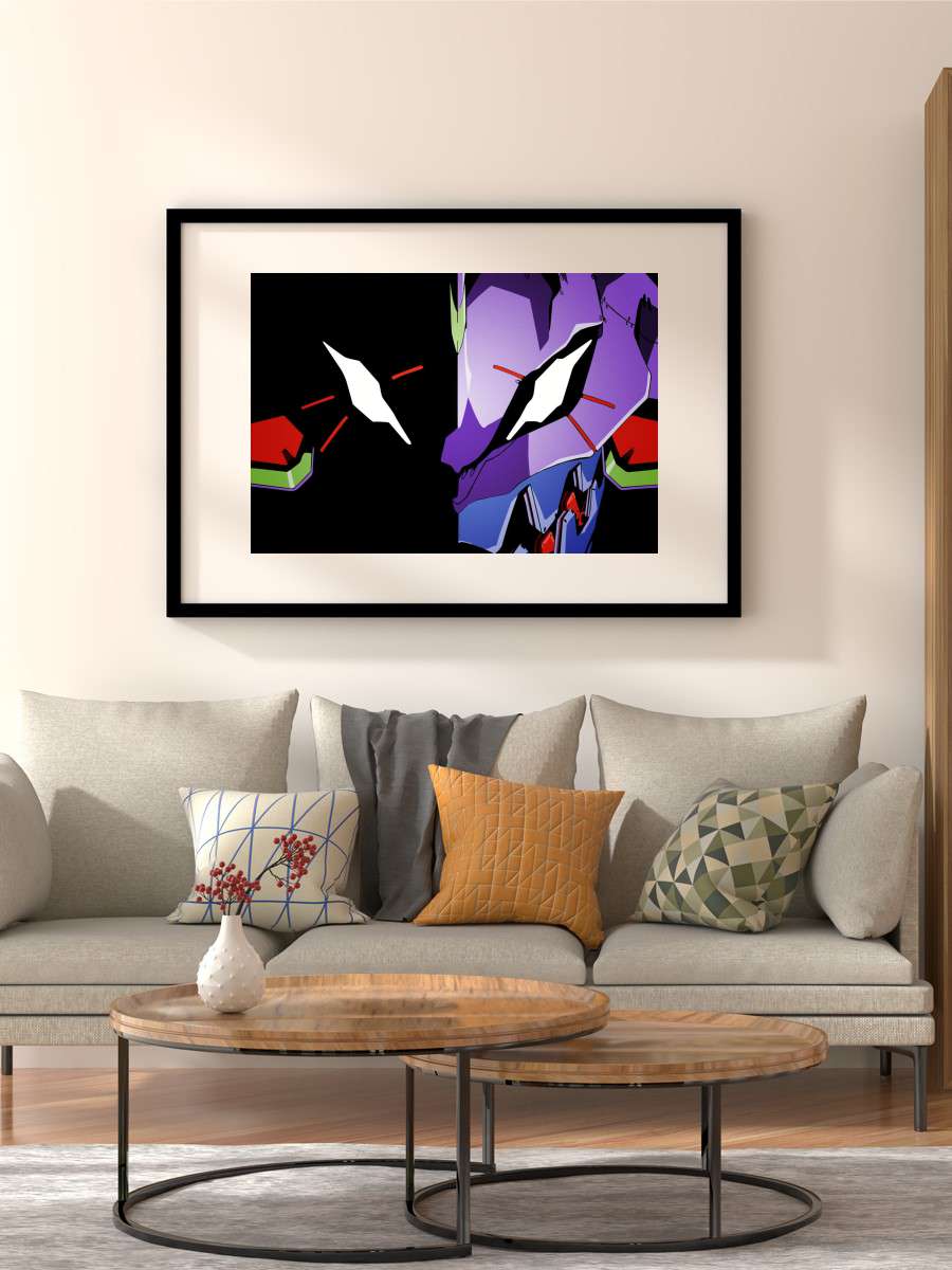 Evangelion Evangelion Unit Anime Poster Çerçevesiz Yüksek Kalite Anime Duvar Poster