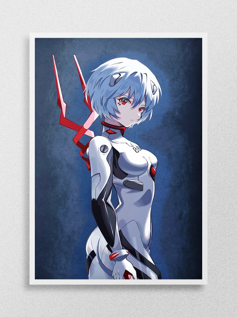 Evangelion Anime Poster Çerçevesiz Yüksek Kalite Anime Duvar Poster