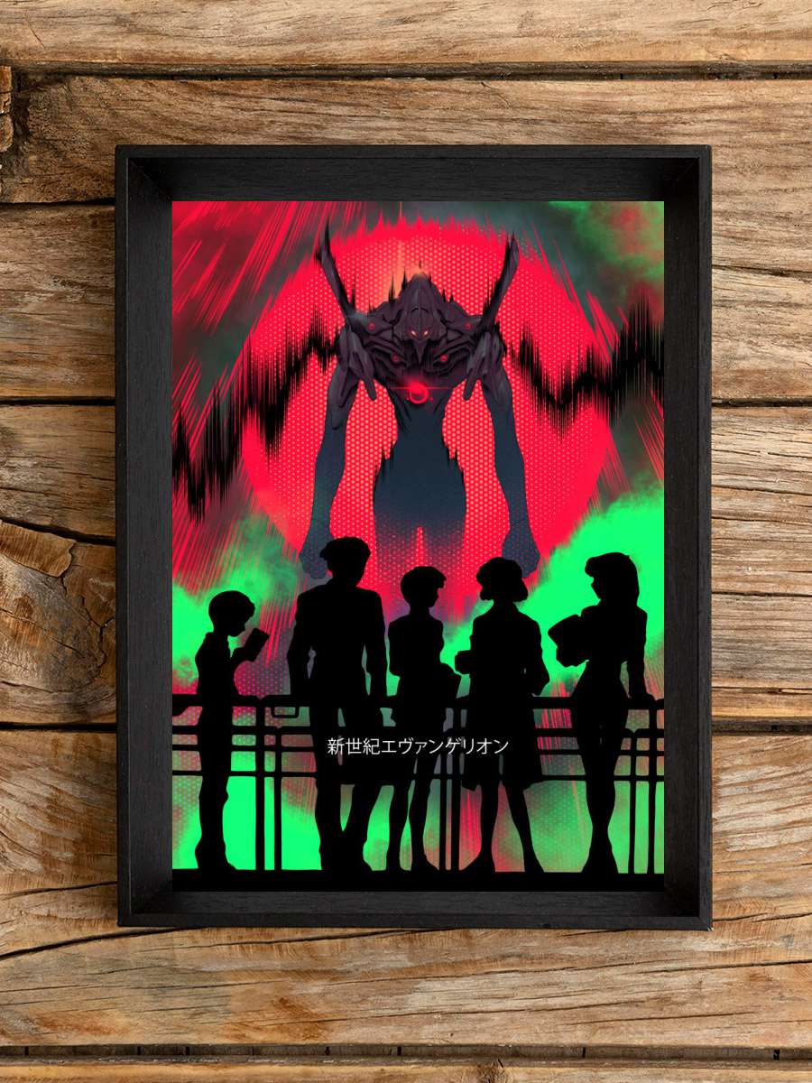 Evangelion Anime Poster Çerçevesiz Yüksek Kalite Anime Duvar Poster