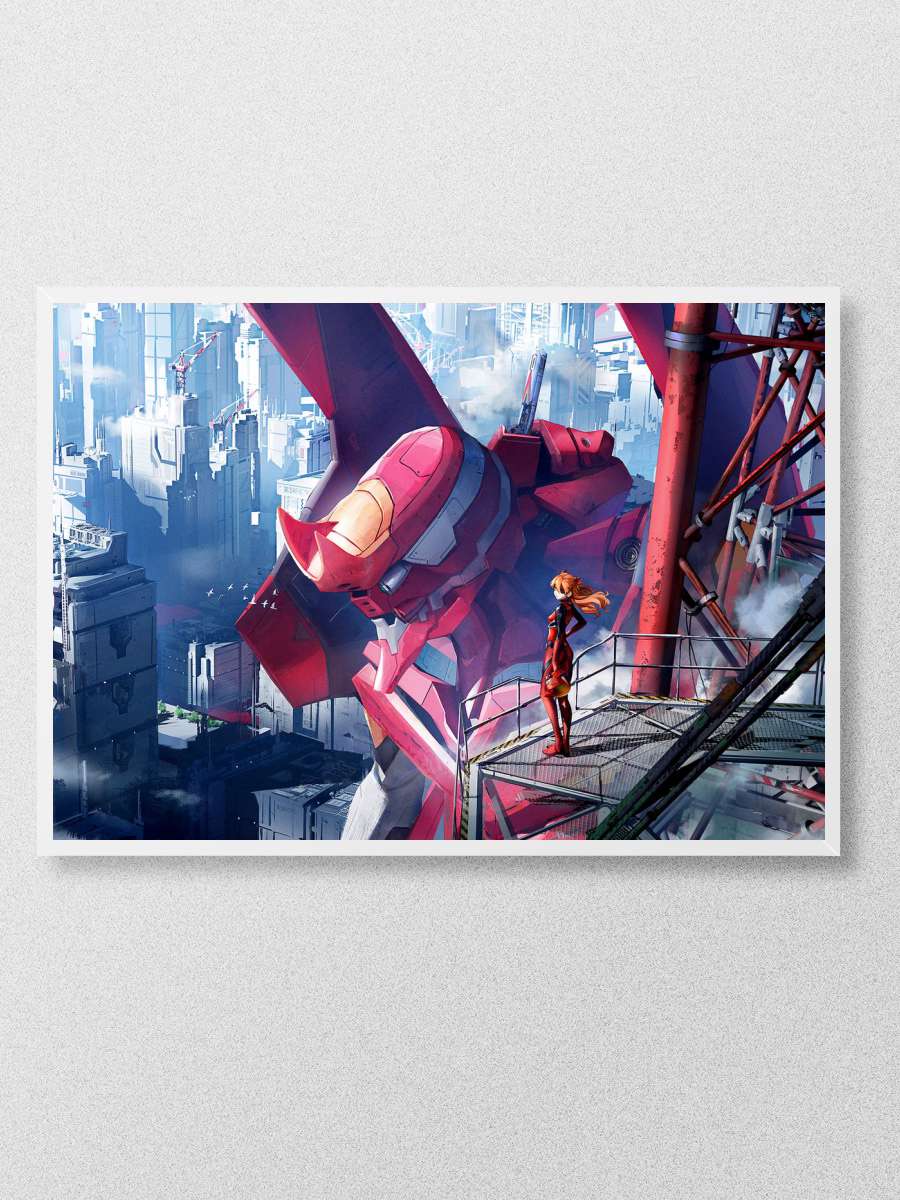 Evangelion Anime Poster Çerçevesiz Yüksek Kalite Anime Duvar Poster