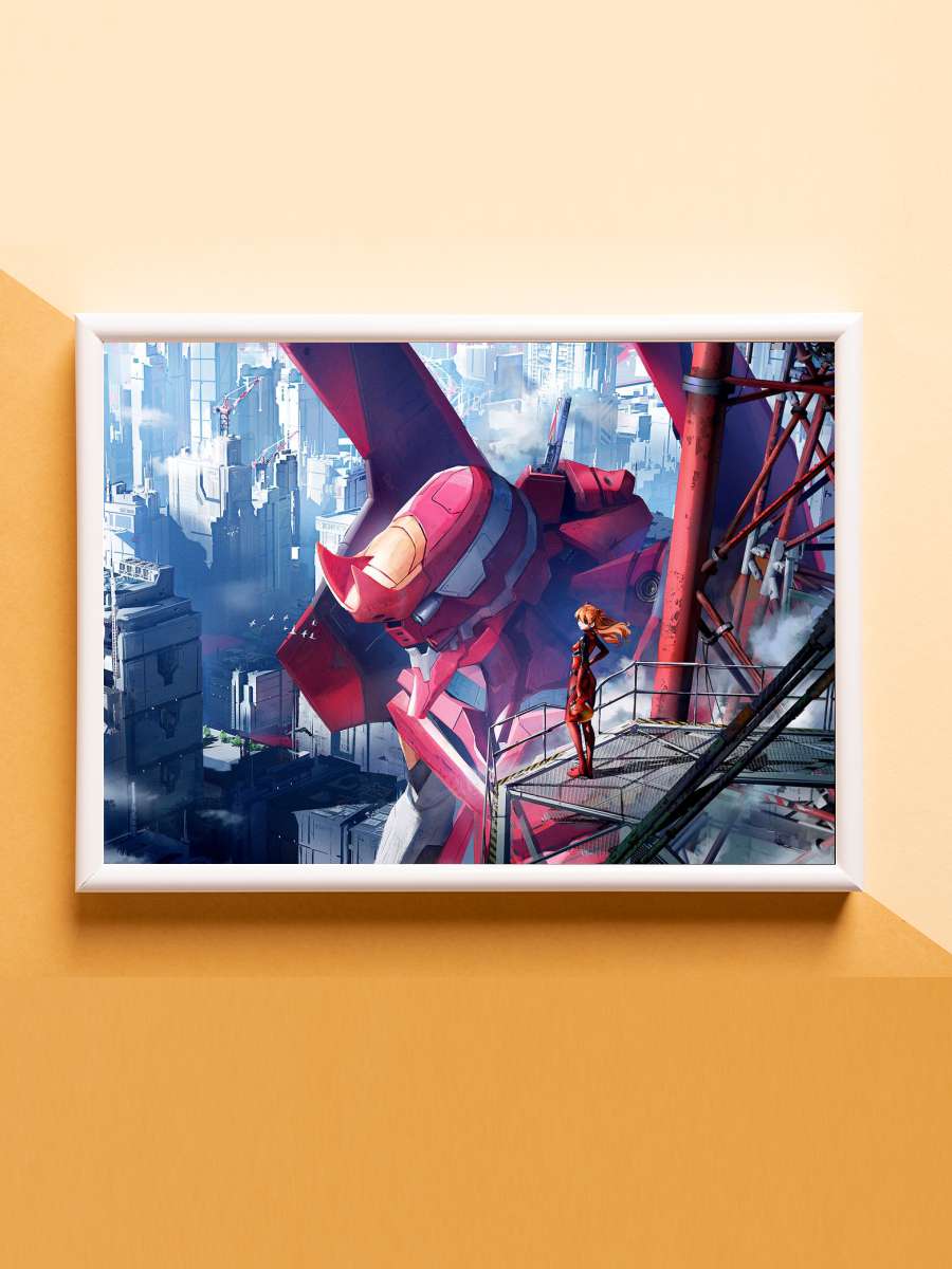Evangelion Anime Poster Çerçevesiz Yüksek Kalite Anime Duvar Poster
