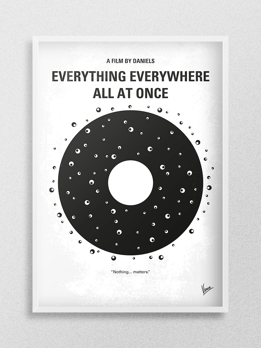 Everything Everywhere All  Poster, Çerçevesiz Tv Film Poster