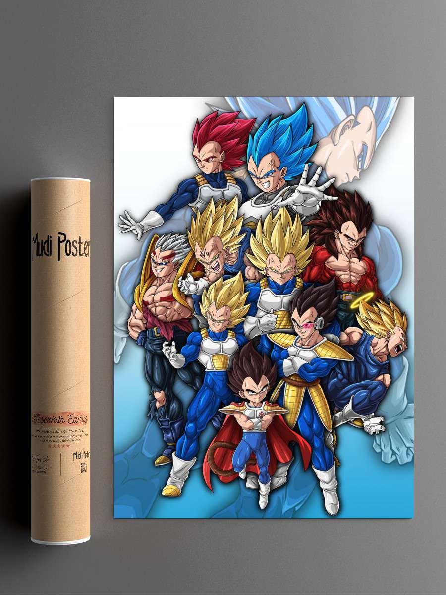 Evolution of The Prince Anime Poster Çerçevesiz Yüksek Kalite Anime Duvar Poster