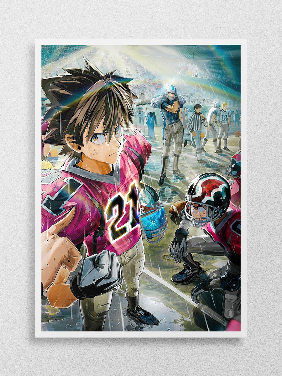 Eyeshield 21 Anime Poster Çerçevesiz Yüksek Kalite Anime Duvar Poster