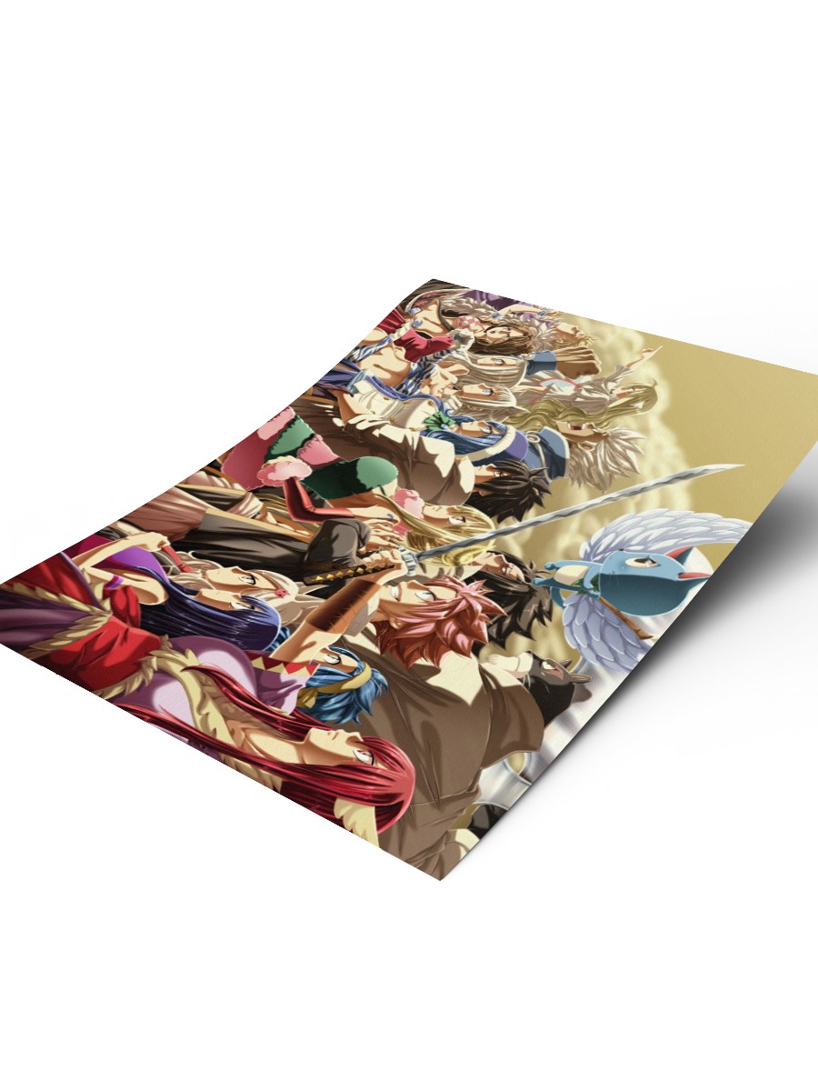 Fairy tail Poster, Çerçevesiz Tv Film Poster