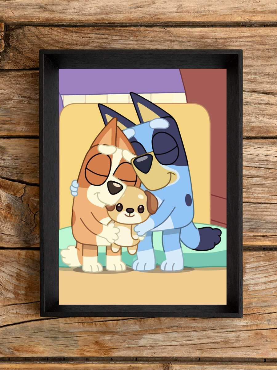family bluey Anime Poster Çerçevesiz Yüksek Kalite Anime Duvar Poster