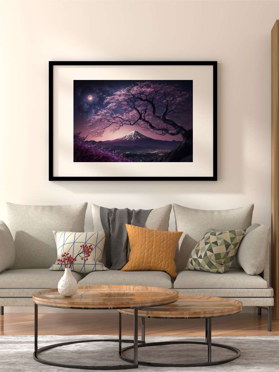 Fantastical Scenery Anime Poster Çerçevesiz Yüksek Kalite Anime Duvar Poster