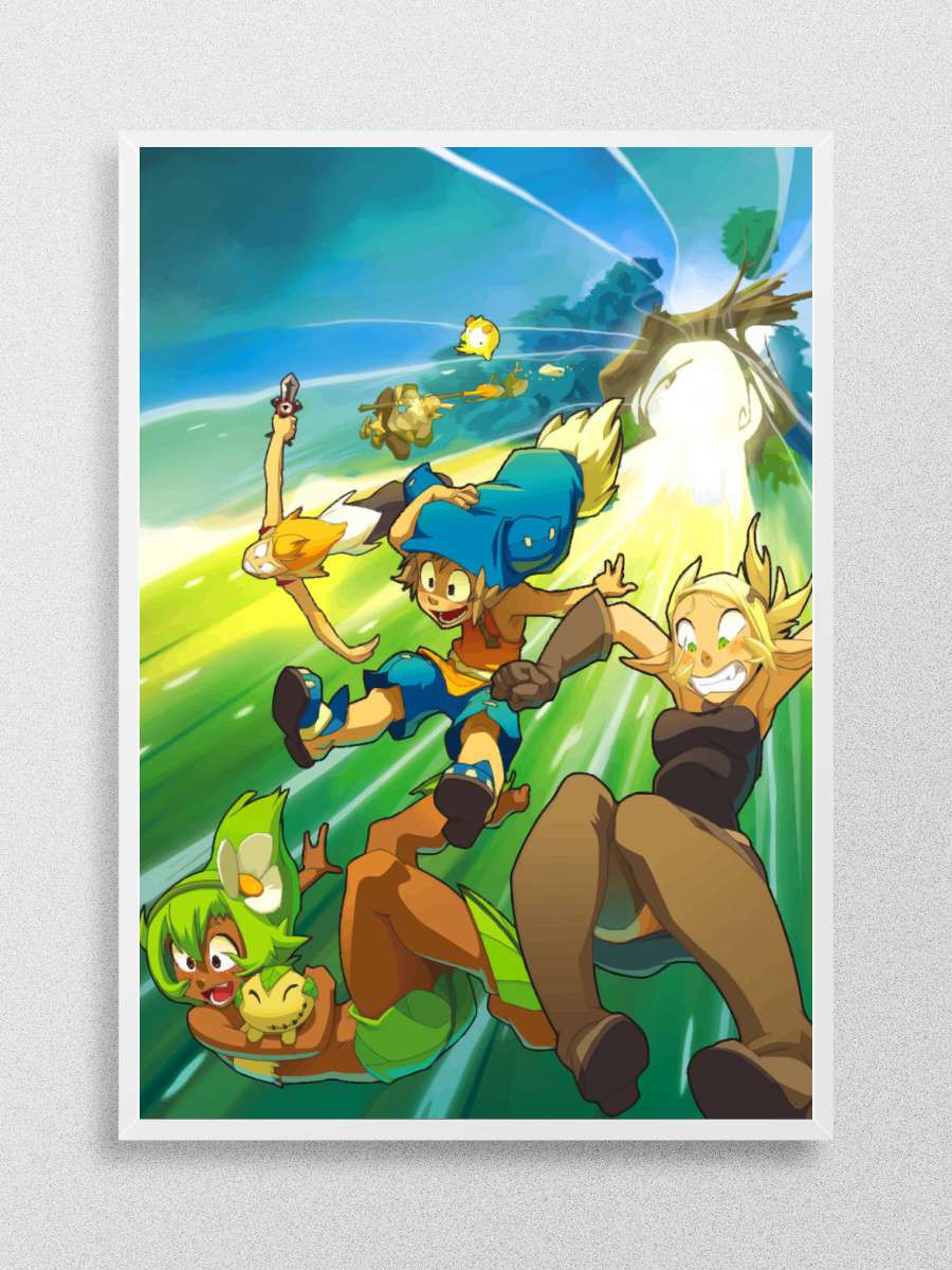 Fantasy Of Wakfu Monster Anime Poster Çerçevesiz Yüksek Kalite Anime Duvar Poster