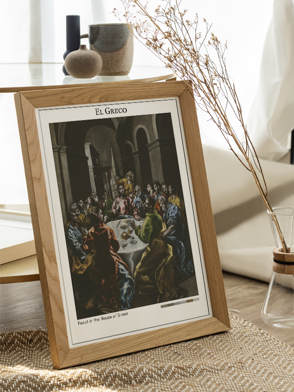 El Greco Feast in the House of Simon Poster