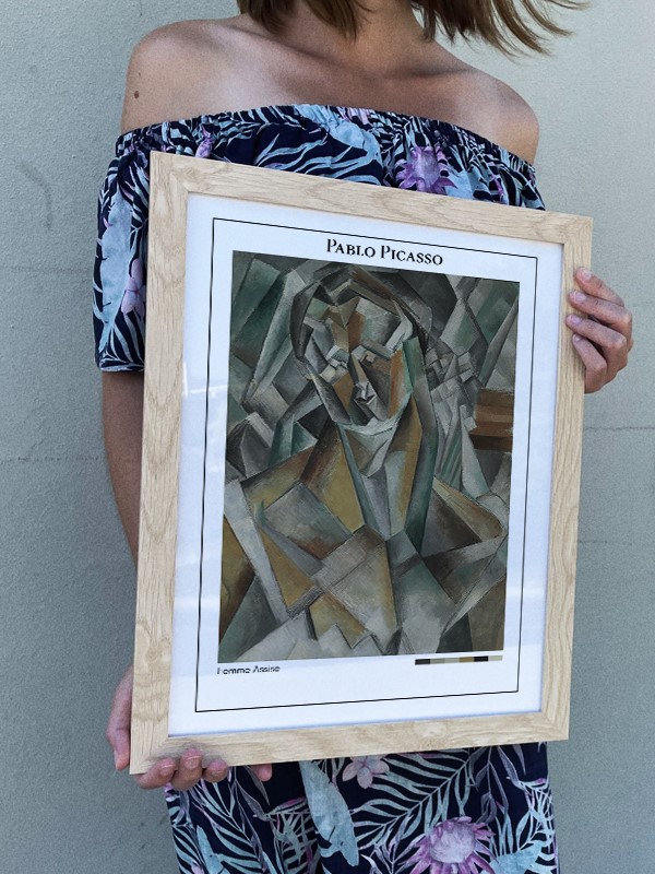 Pablo Picasso Femme Assise Poster
