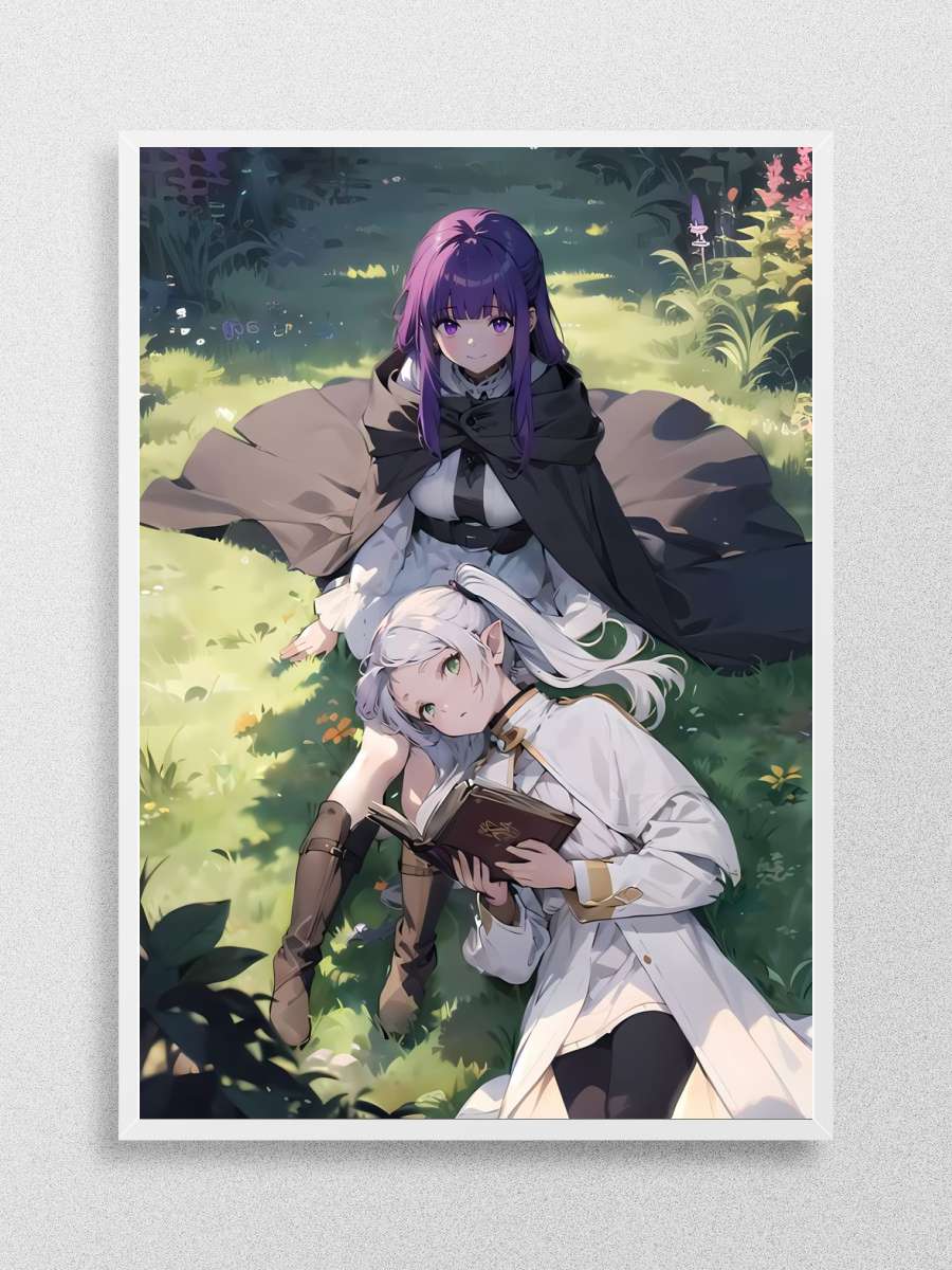 Fern Beyond Journey End Anime Poster Çerçevesiz Yüksek Kalite Anime Duvar Poster