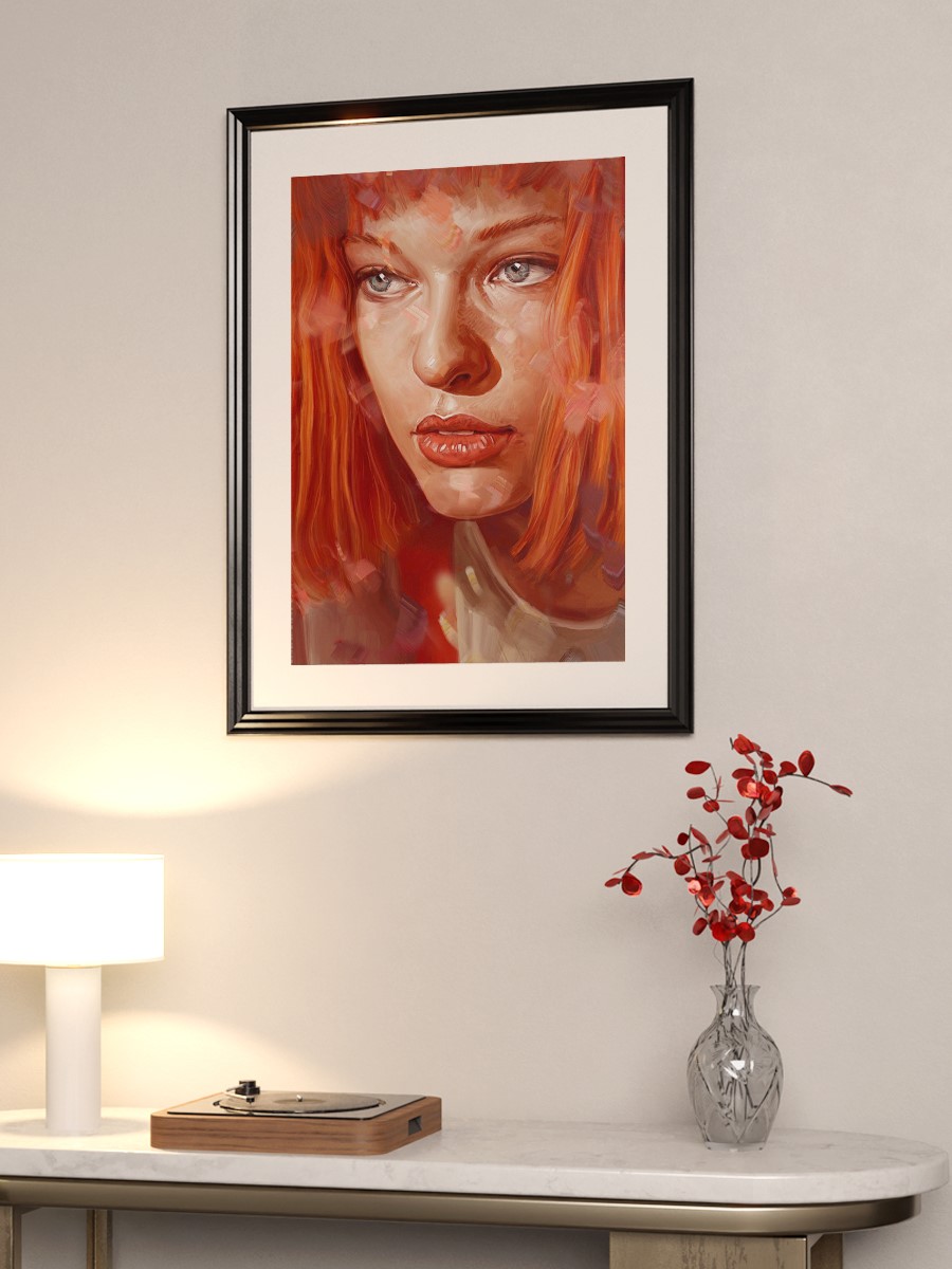 Fifth Element Poster, Çerçevesiz Tv Film Poster