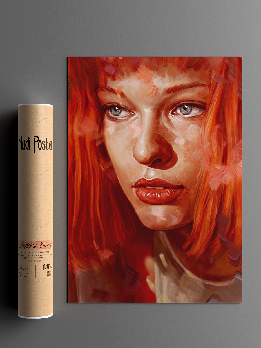 Fifth Element Poster, Çerçevesiz Tv Film Poster