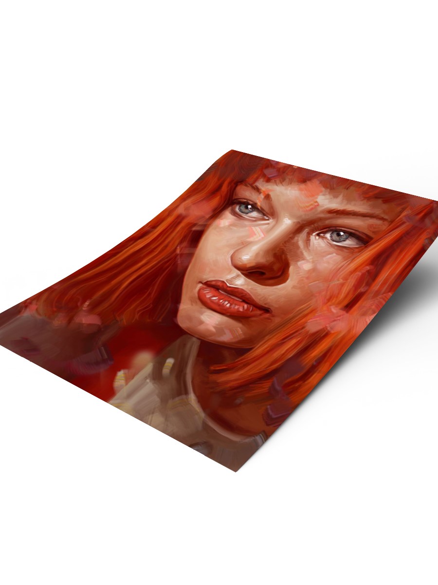 Fifth Element Poster, Çerçevesiz Tv Film Poster