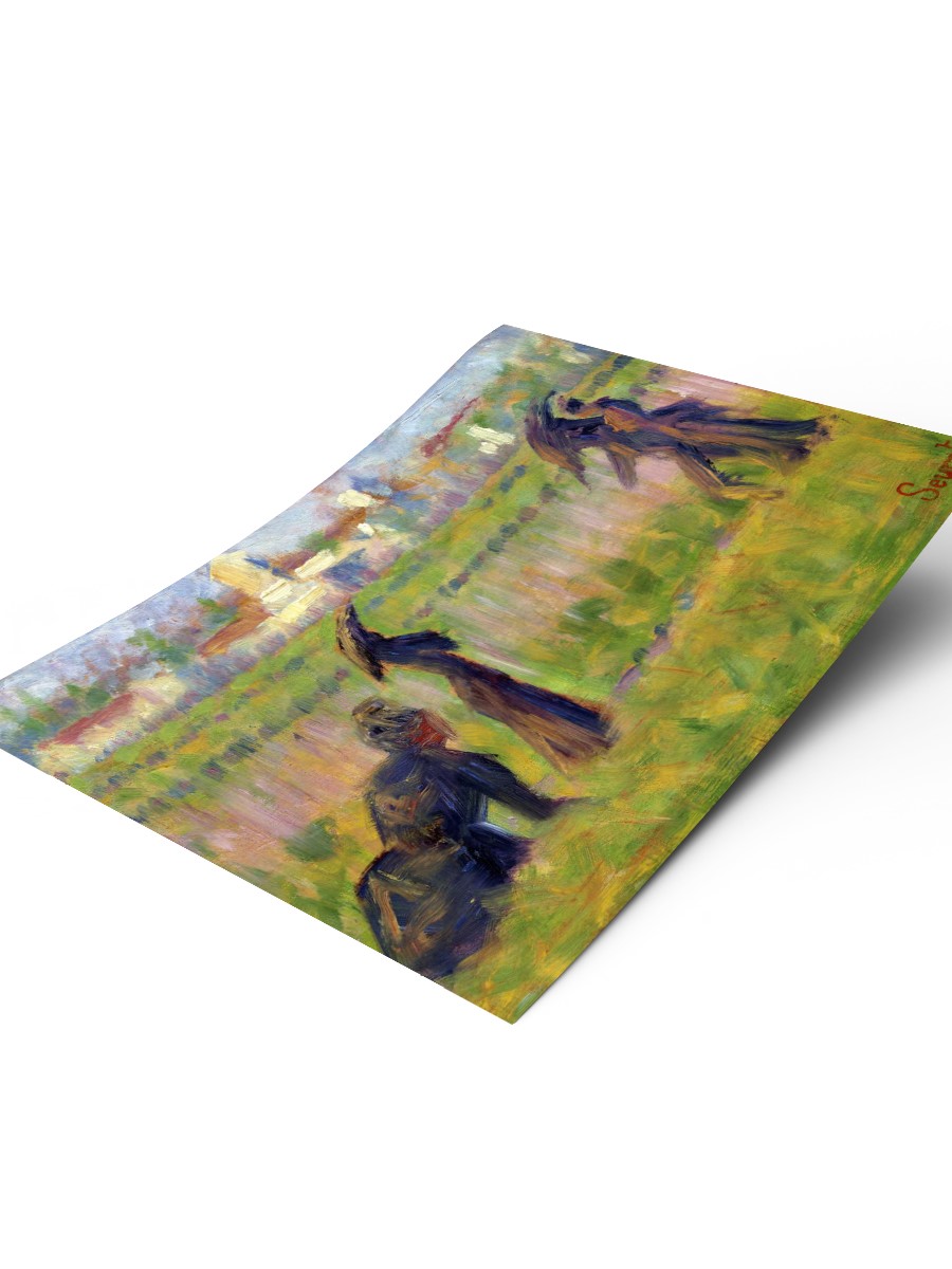 Figures in a Landscape Tablo Sanatsal Ünlü Ressam Poster Çerçevesiz Yüksek Kalite Poster