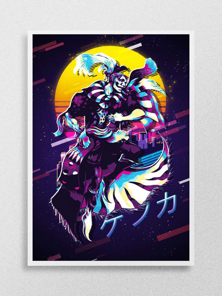 Final Fantasy VI 6 Kefka Anime Poster Çerçevesiz Yüksek Kalite Anime Duvar Poster