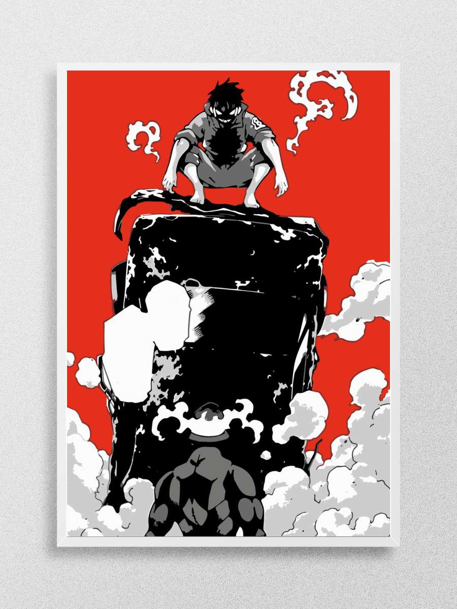 Fire Force Anime Poster Çerçevesiz Yüksek Kalite Anime Duvar Poster