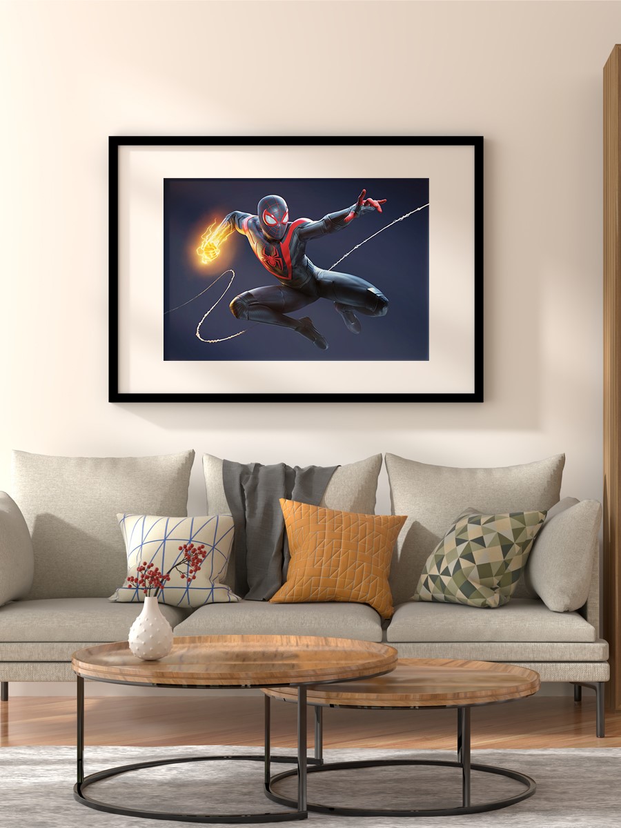 Fire Miles Poster, Çerçevesiz Tv Film Poster
