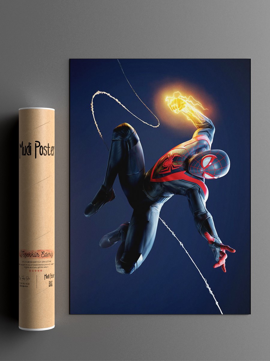 Fire Miles Poster, Çerçevesiz Tv Film Poster