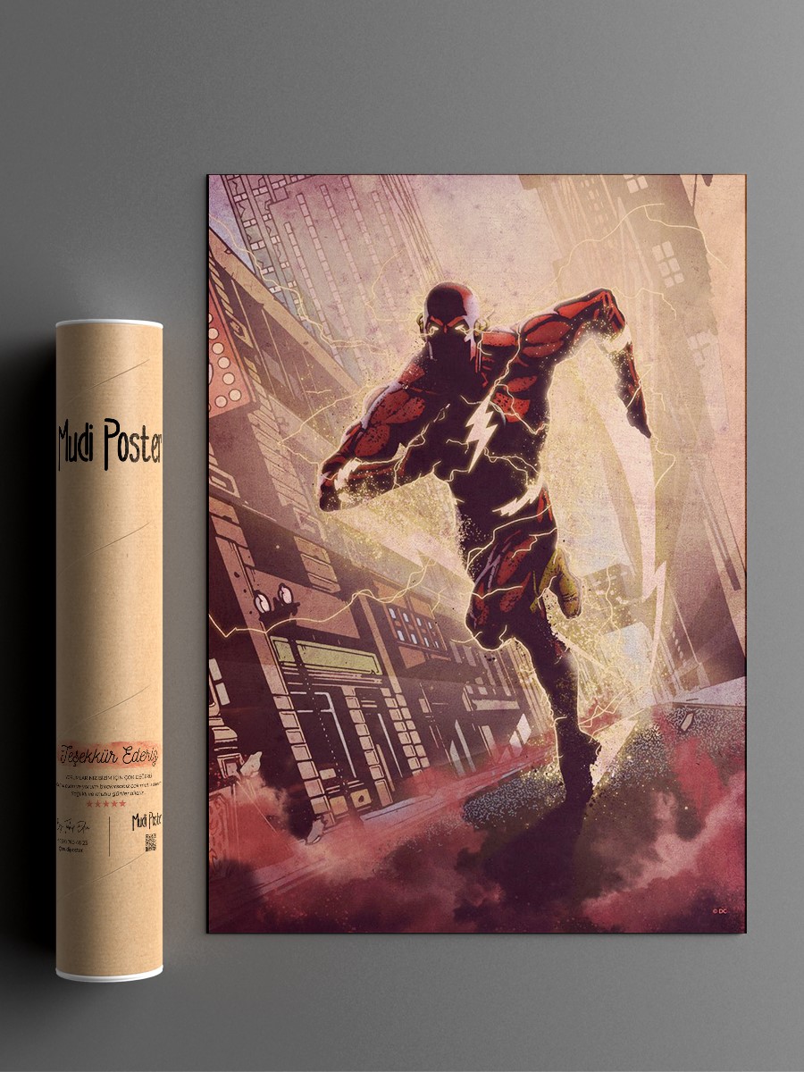 Flash  Poster, Çerçevesiz Tv Film Poster