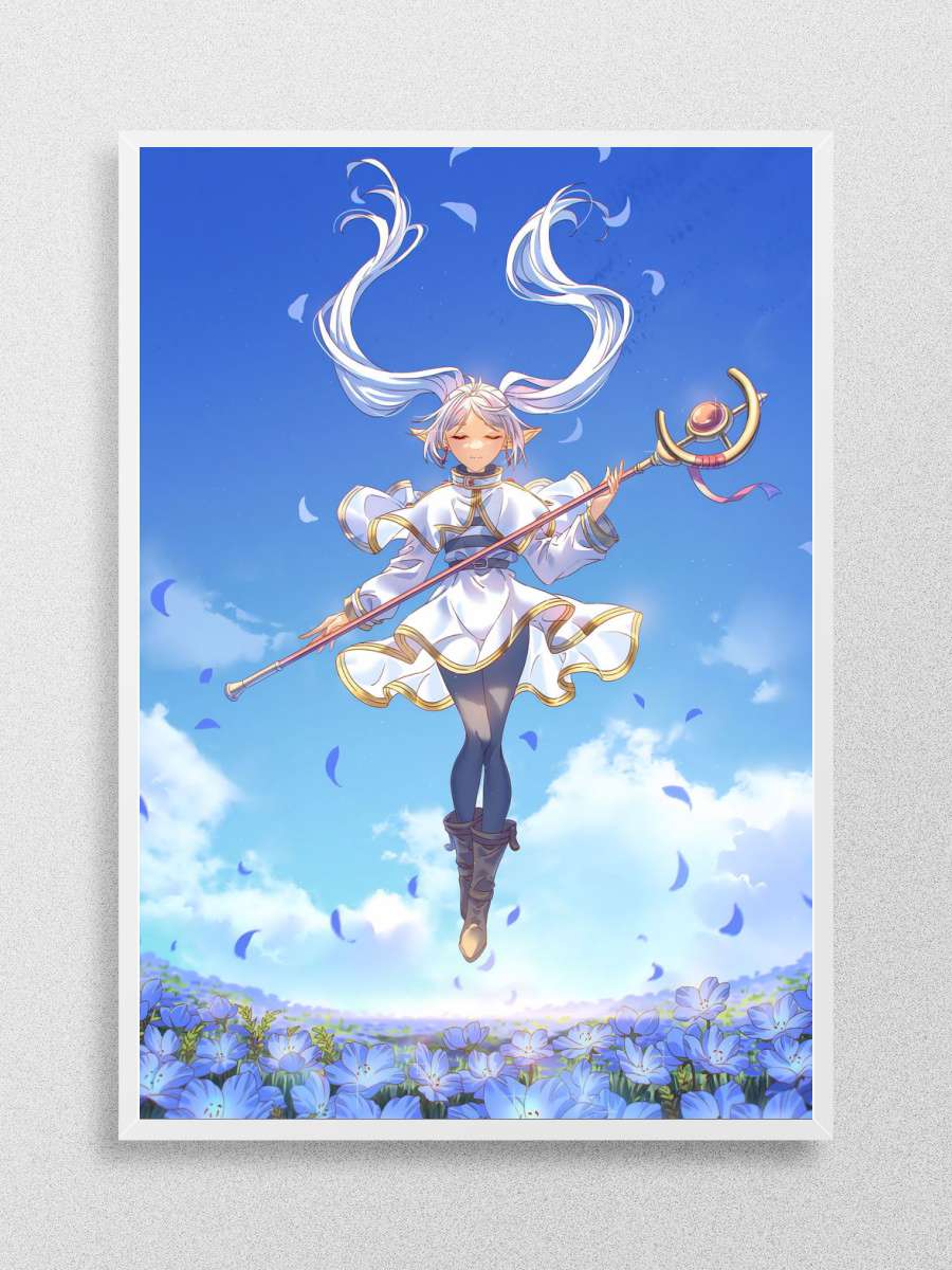 Flowers Journeys Anime Poster Çerçevesiz Yüksek Kalite Anime Duvar Poster