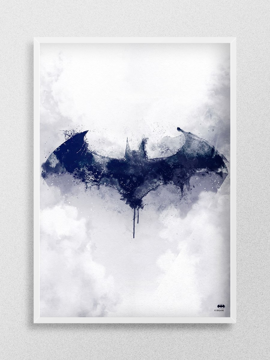 Fogged Bat Poster, Çerçevesiz Tv Film Poster