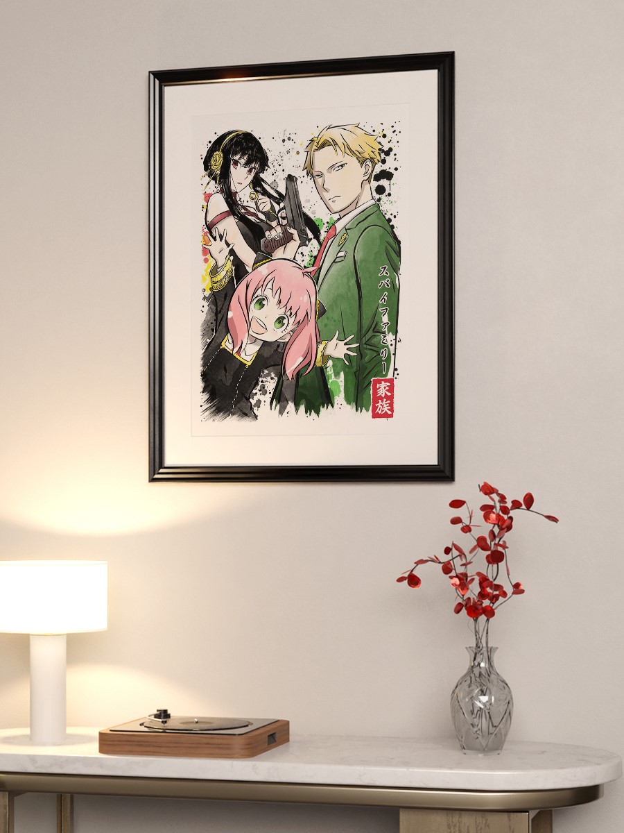 Forger family Anime Poster Çerçevesiz Yüksek Kalite Anime Duvar Poster