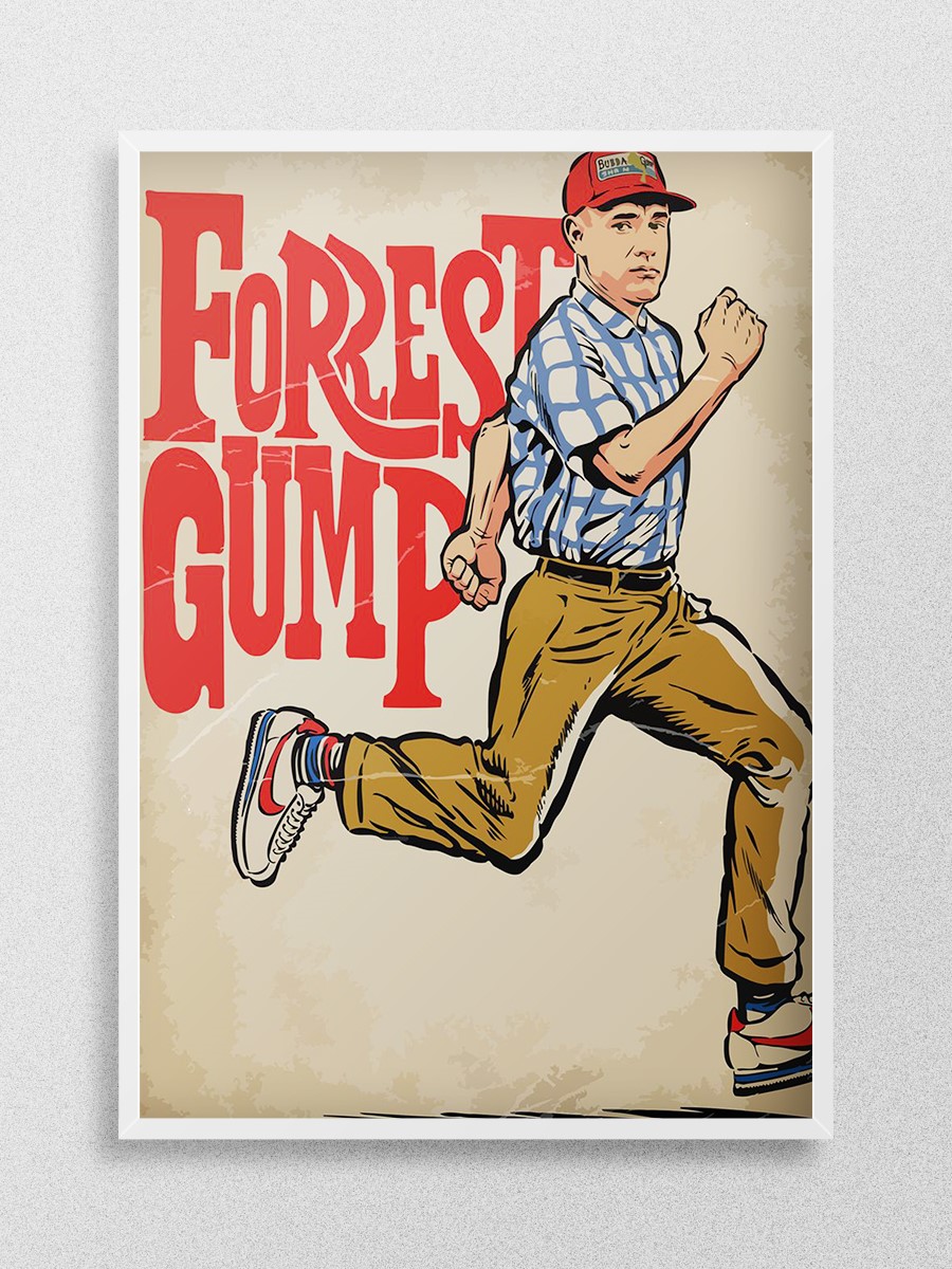 Forrest Gump Poster, Çerçevesiz Tv Film Poster