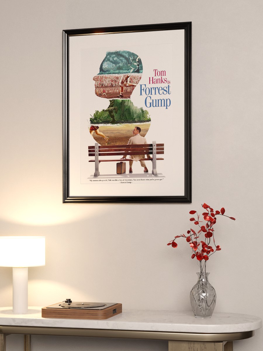 Forrest Gump Poster, Çerçevesiz Tv Film Poster