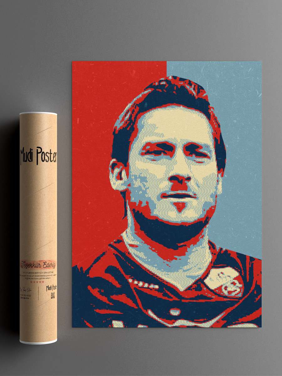francesco totti Futbol Poster Çerçevesiz Yüksek Kalite Futbolcu Duvar Poster