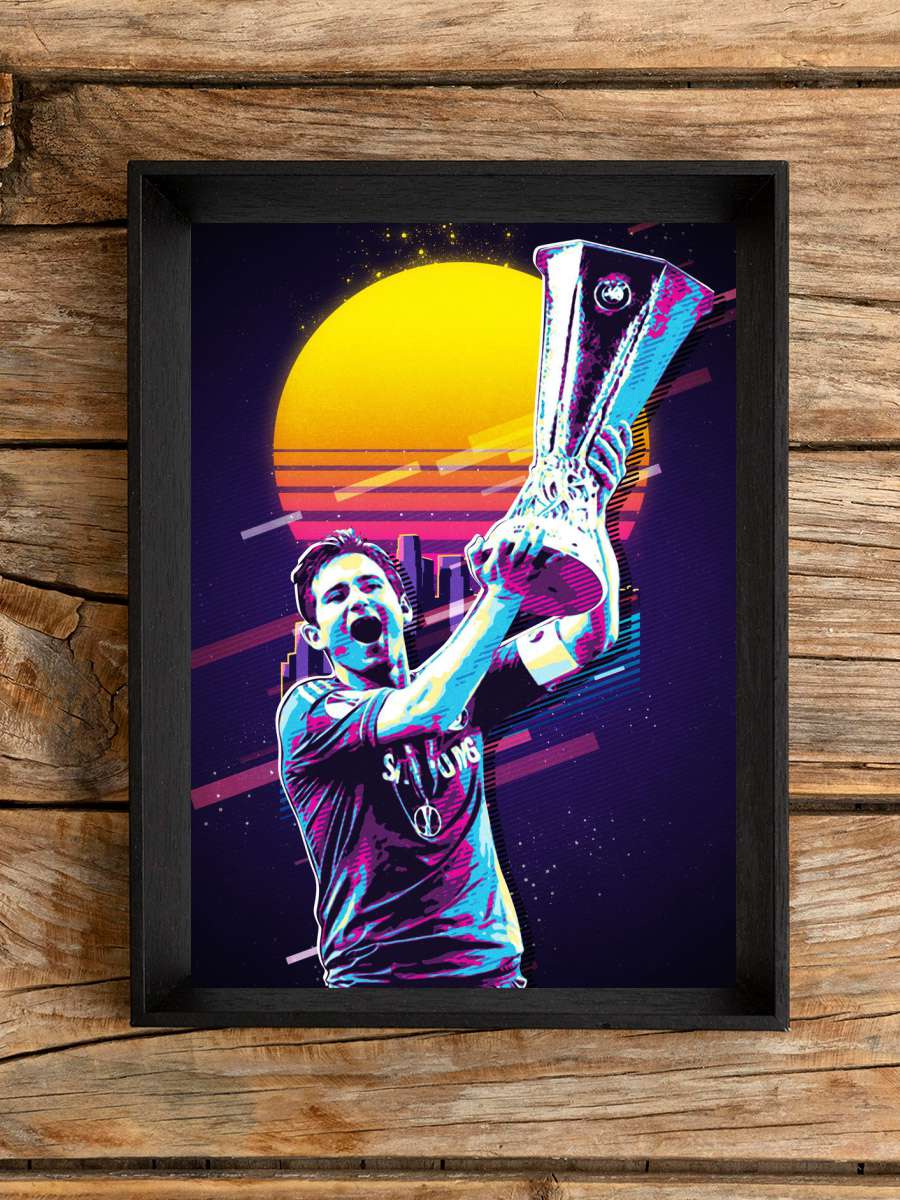 Frank Lampard Futbol Poster Çerçevesiz Yüksek Kalite Futbolcu Duvar Poster