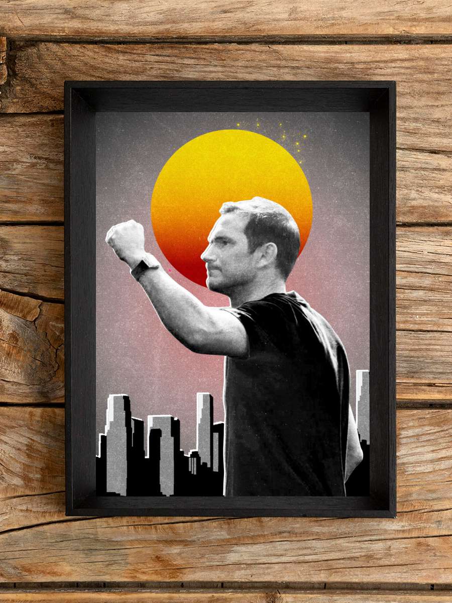 Frank Lampard Futbol Poster Çerçevesiz Yüksek Kalite Futbolcu Duvar Poster