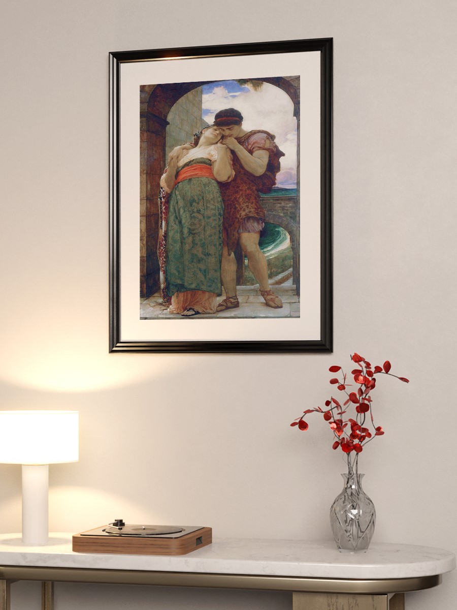 Frederic Leighton Wedded Tablo Sanatsal Ünlü Ressam Poster Çerçevesiz Yüksek Kalite Poster