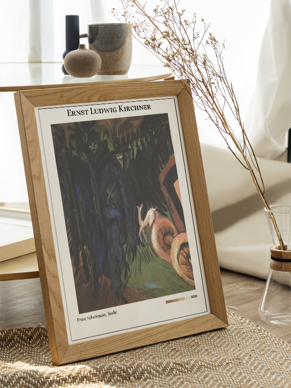 Ernst Ludwig Kirchner Friedrichstrasse, Berlin Poster