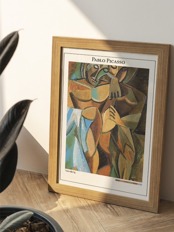 Pablo Picasso Friendship Poster