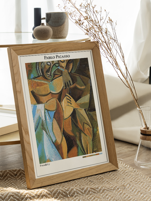 Pablo Picasso Friendship Poster