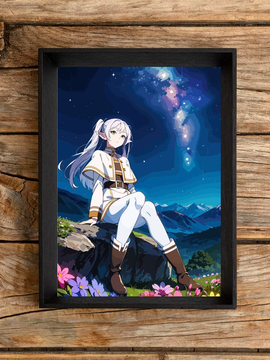 Frieren Anime Poster Çerçevesiz Yüksek Kalite Anime Duvar Poster